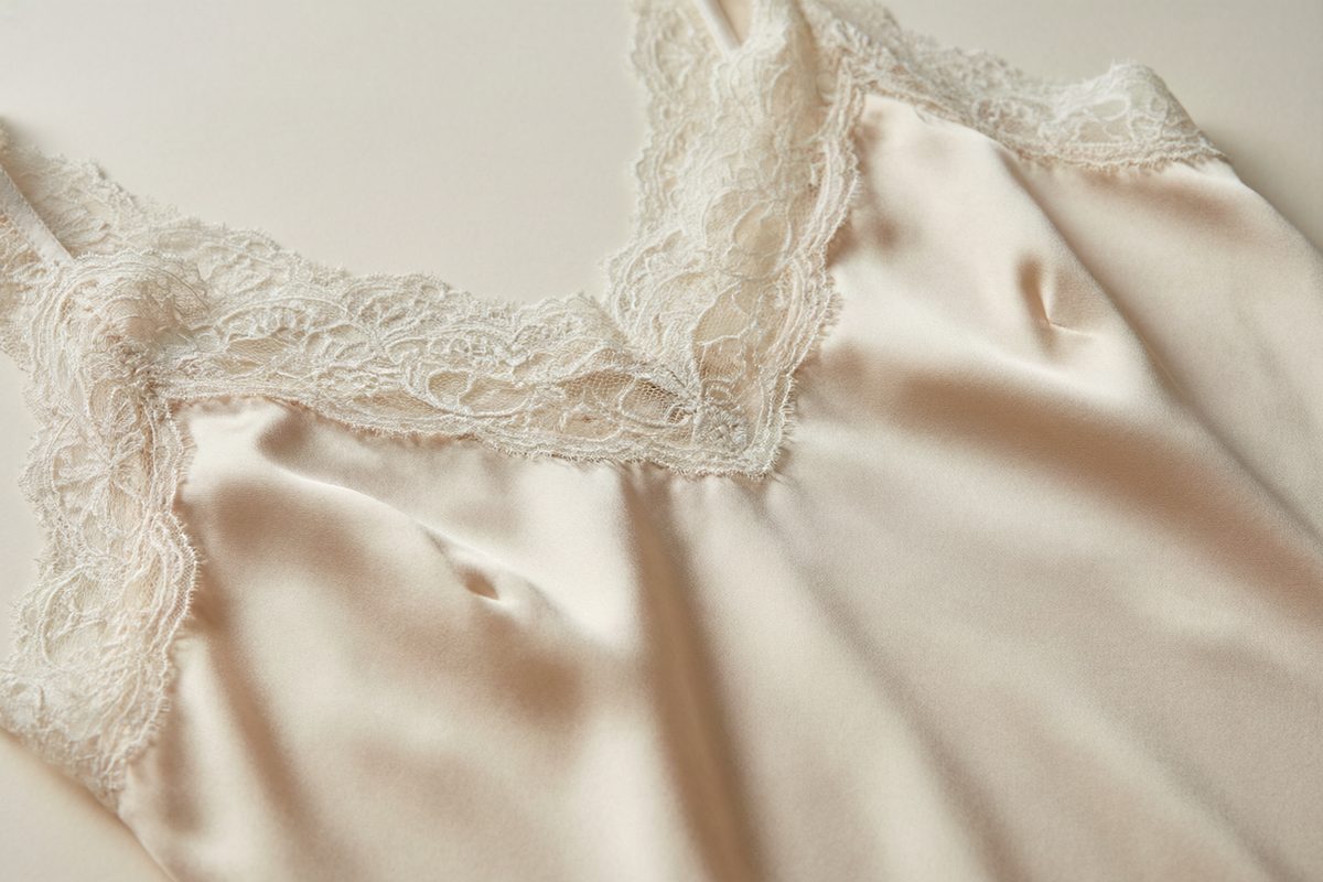 Saten Geceliklerde Dantel Modası: Romantik mi, Minimalist mi?